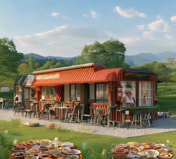 小堰坡移动酒店，餐饮一条龙服务，让旅行更便捷舒适