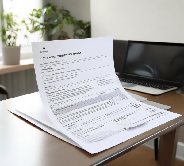 预订酒店服务合同范本图片,规范住宿交易,保障双方权益的实用工具