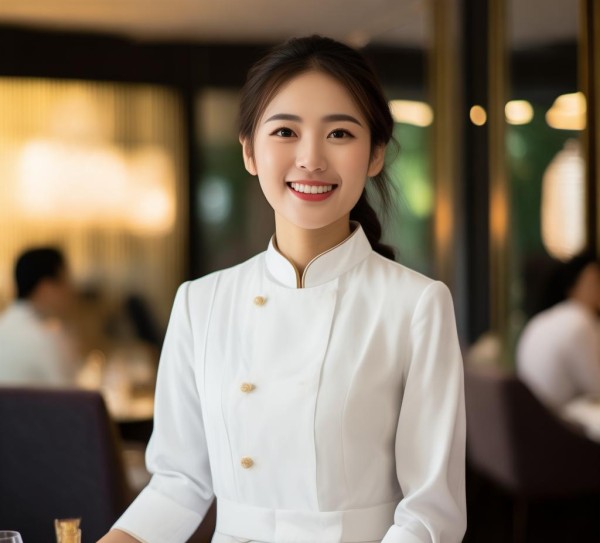 富力万达文华酒店餐饮服务生，在专业与热情中传递高端餐饮的温暖