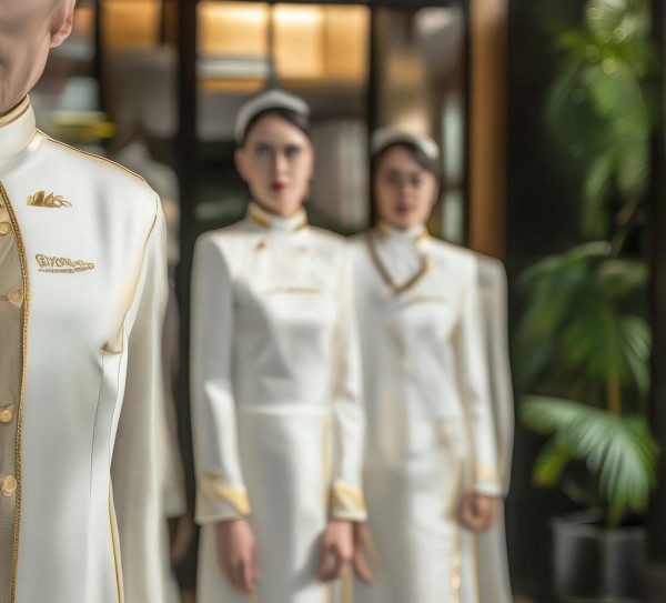 云天花苑酒店餐饮服务员工作服,专业形象与品质体验的基石 云天花苑酒店餐饮服务员工作服,专业形象与品质体验的基石